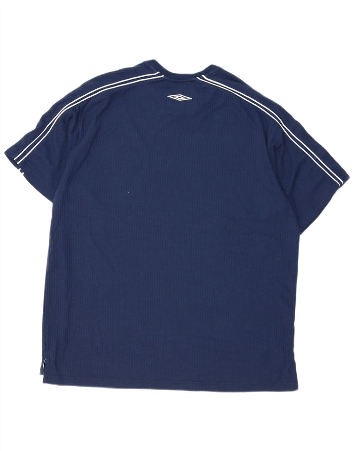 Camiseta masculina Umbro Top XL azul marinho poliéster