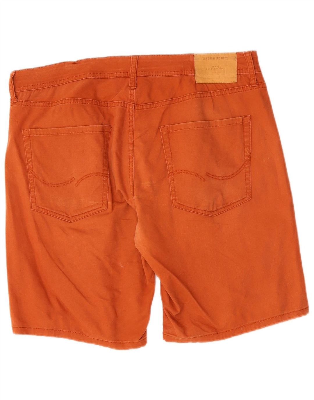 Shorts casuais masculinos Jack & Jones W38 XL laranja