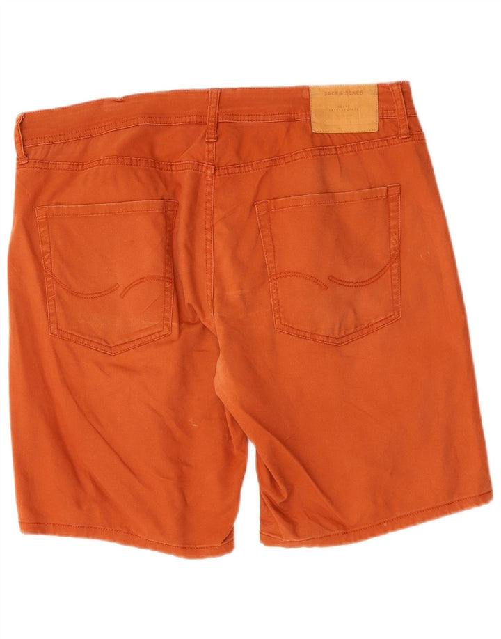 Shorts casuais masculinos Jack & Jones W38 XL laranja
