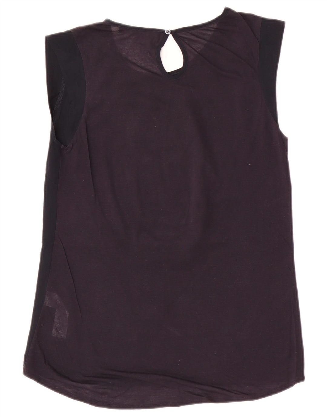 Blusa Feminina French Connection Top Reino Unido 10 Poliéster Azul Marinho Pequeno