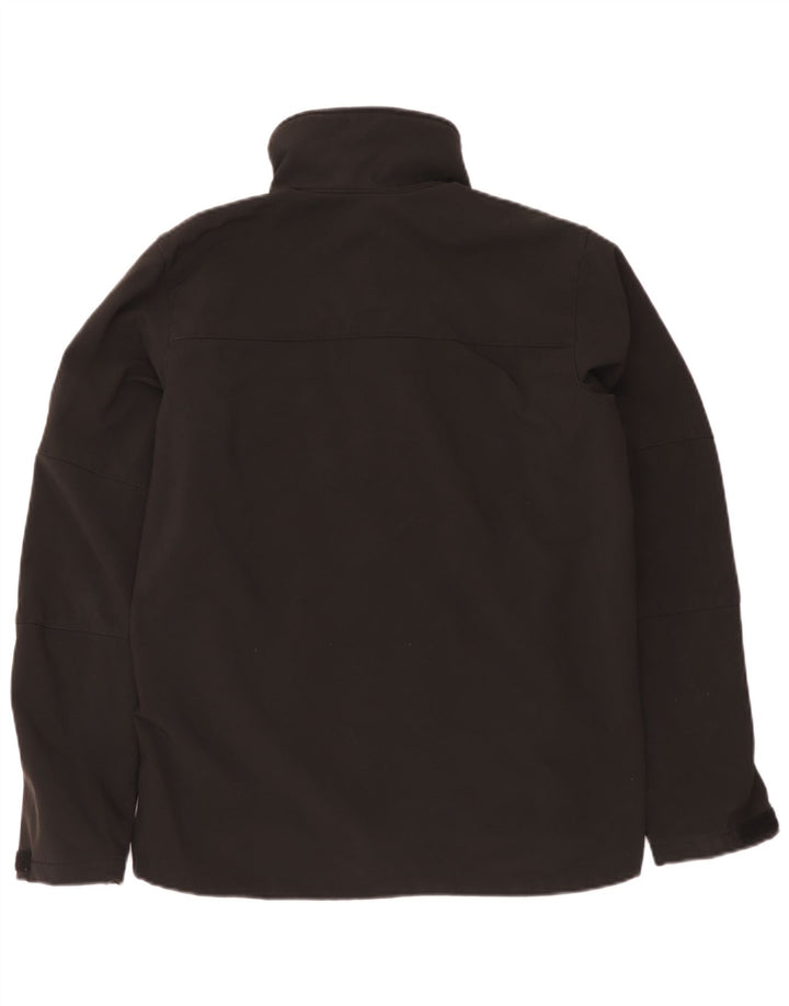 Jaqueta corta-vento masculina Helly Hansen UK 38 poliéster preto médio