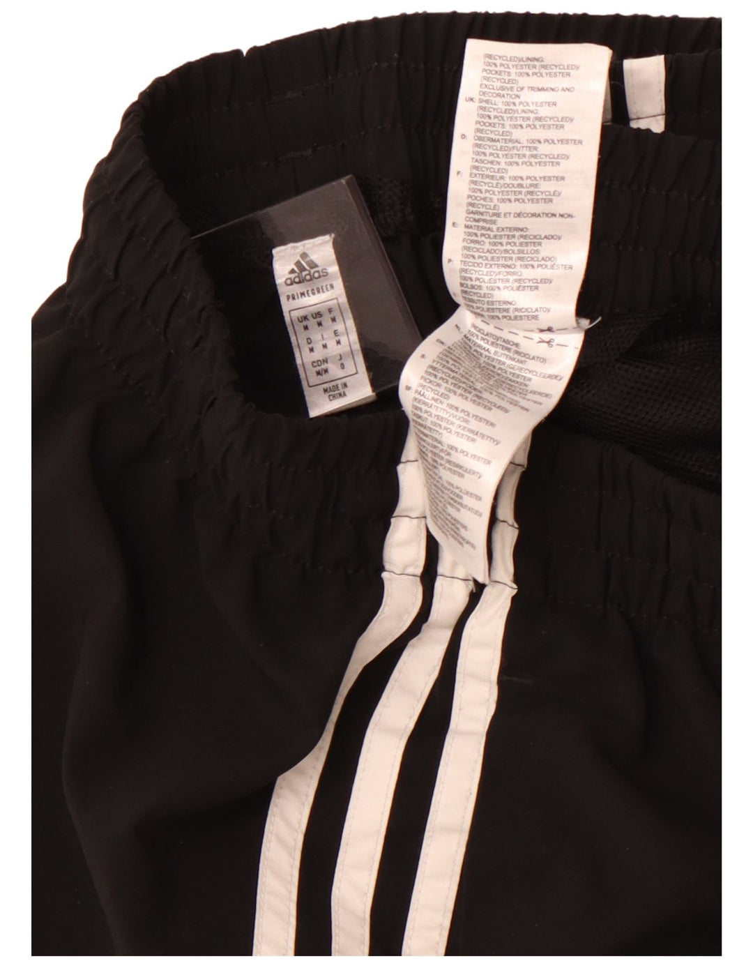 ADIDAS Mens Sport Shorts Médio Preto Poliéster