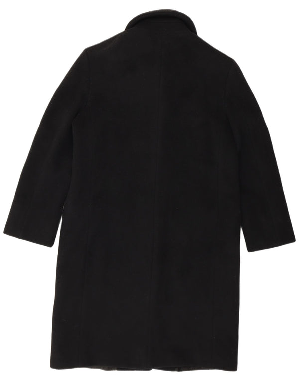 Sobretudo feminino Marella UK 12 lã virgem preta média