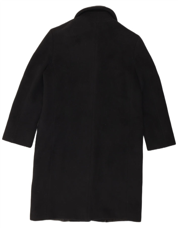 Sobretudo feminino Marella UK 12 lã virgem preta média
