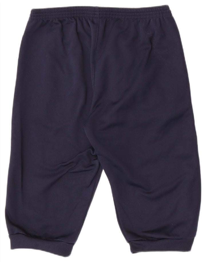 Shorts esportivo feminino Errea UK 14 grande poliéster azul marinho