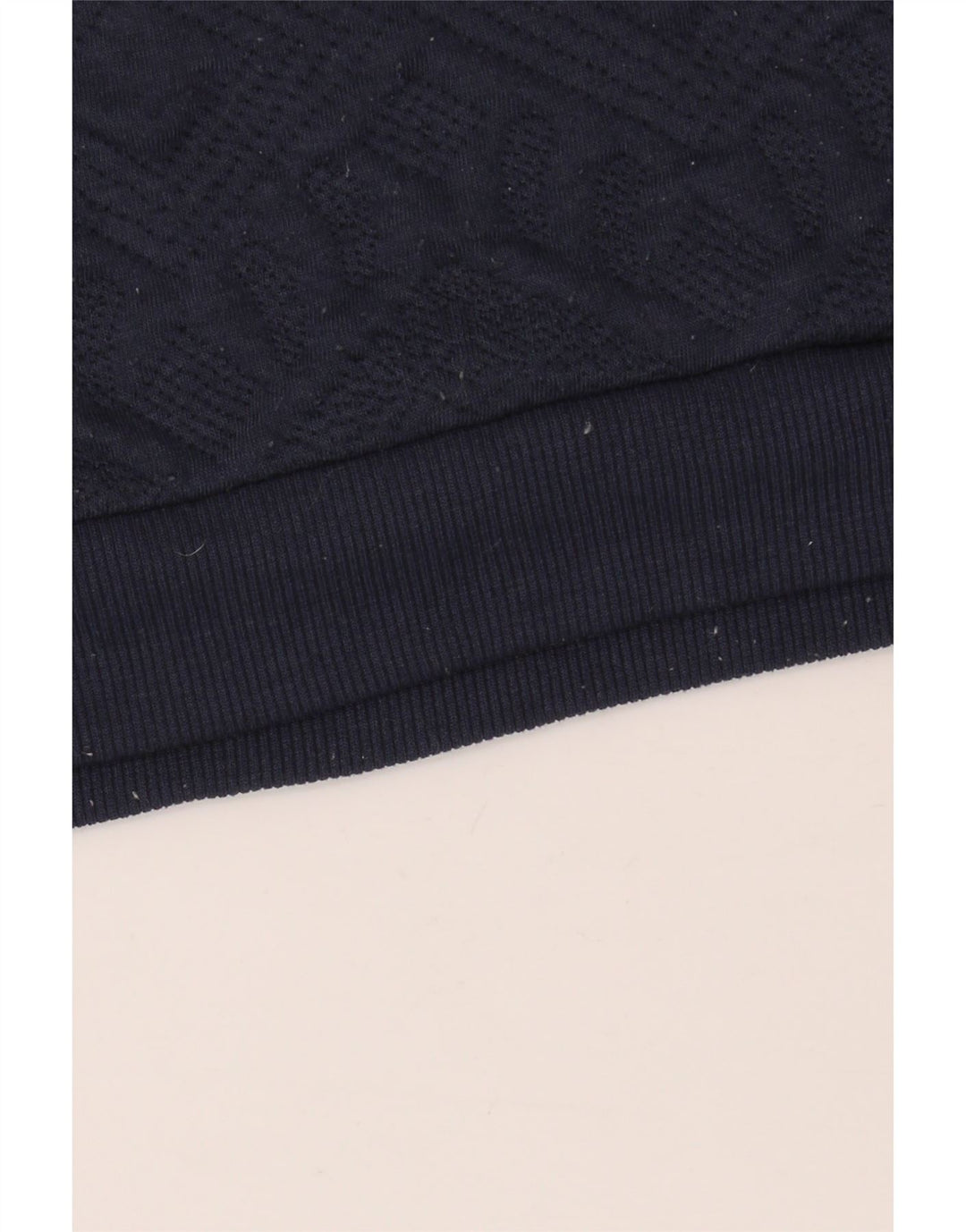 Zara Moletom Masculino Jumper Pequeno Azul Marinho Argyle/Diamante