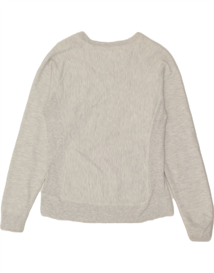 CHAMPION Womens Graphic Sweatshirt Jumper UK 10 Small Grey Vintage Champion and Second-Hand Champion from Messina Hembry 