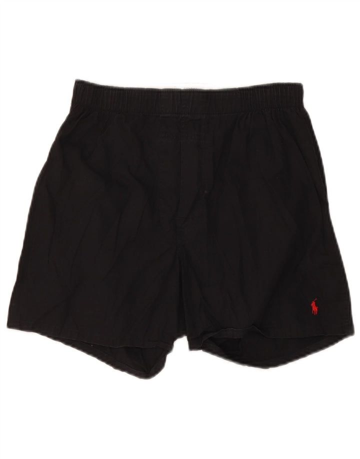 Polo Ralph Lauren Mens Sport Shorts Pequeno Algodão Azul Marinho