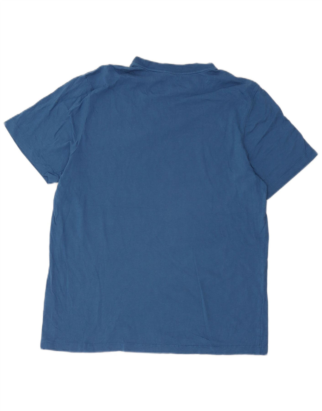 Camiseta masculina Nike grande algodão azul