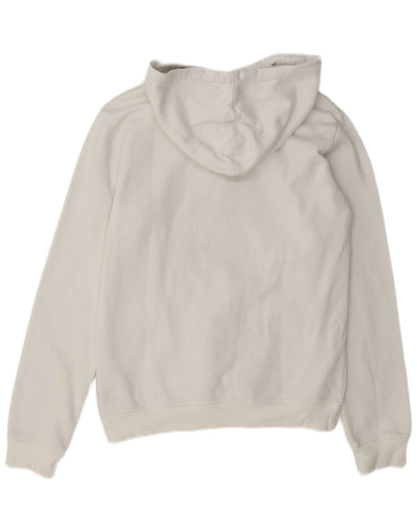 Adidas masculino gráfico regular ajuste moletom com capuz pequeno algodão branco