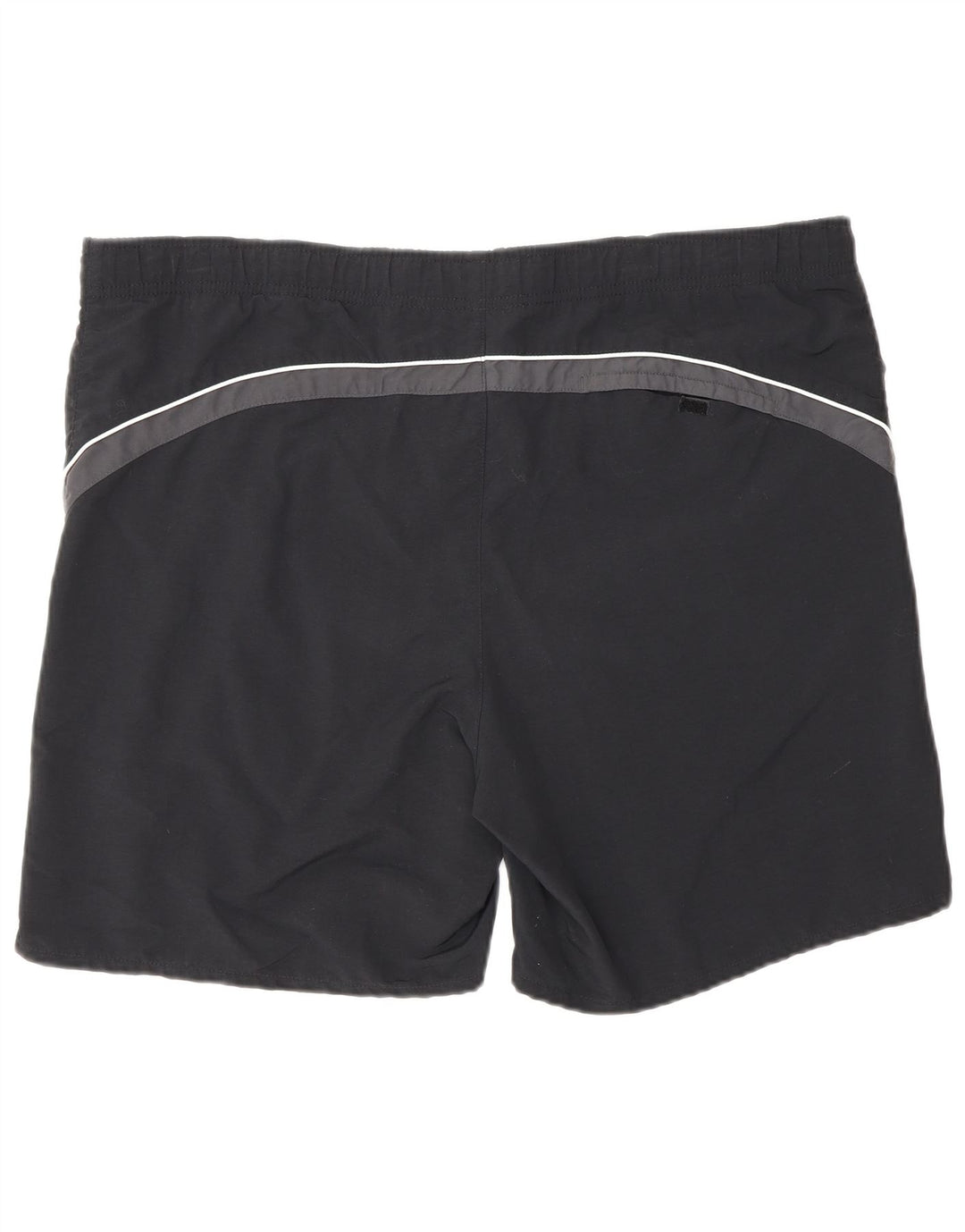 Fila Mens Natação Shorts Grande Preto Colourblock Nylon
