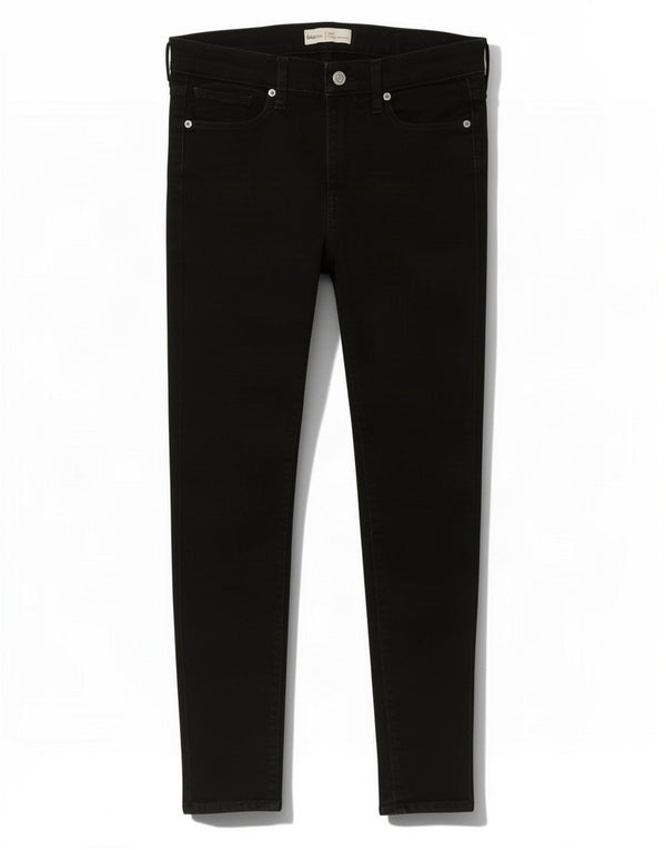 Jeans skinny feminino Gap W28 L26 preto