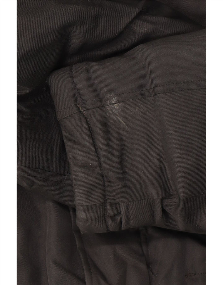 Jaqueta parka masculina com capuz JACK & JONES Reino Unido 40 grande preta