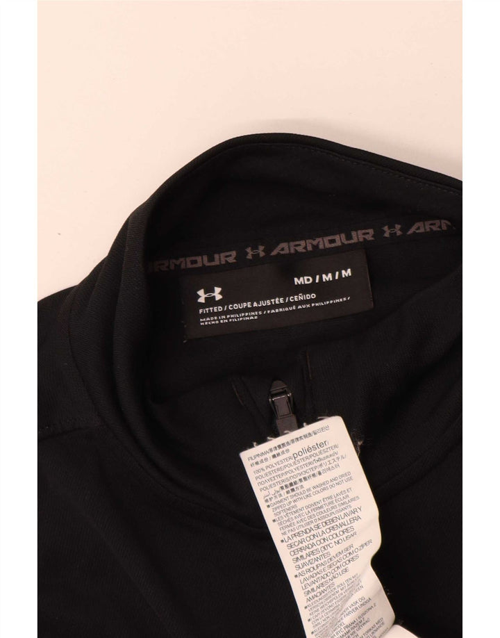 Under Armour Mens Treino Top Jaqueta Poliéster Preto Médio