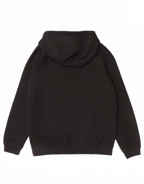 Jumper com capuz gráfico feminino Nike UK 14 médio algodão preto