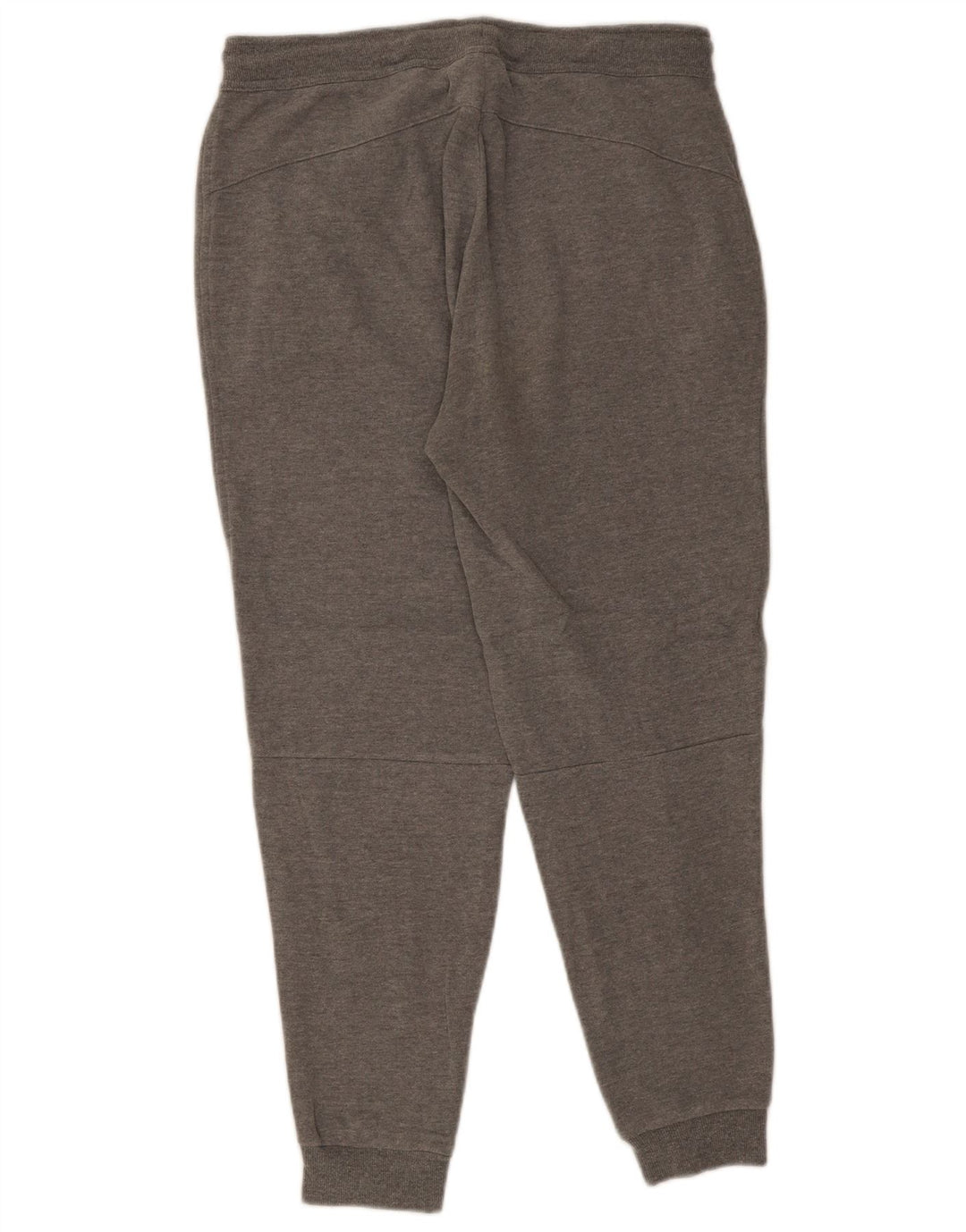 Calça esportiva masculina Dkny com estampa gráfica e algodão manchado cinza médio