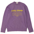 Zara moletom gráfico masculino jumper pequeno roxo algodão