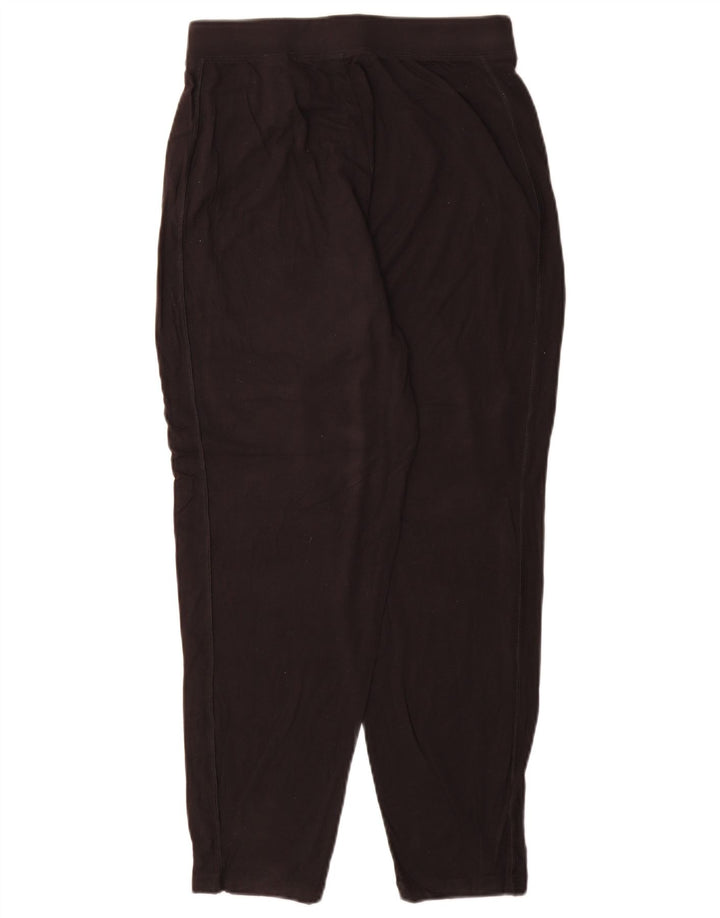 Calça de treino feminina Marks & Spencer Reino Unido 8 pequena viscose preta