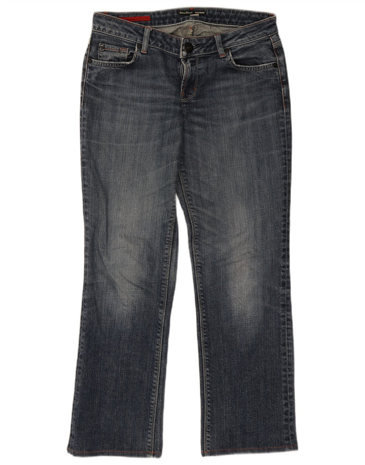 Calça jeans reta feminina GUESS W29 L27 azul