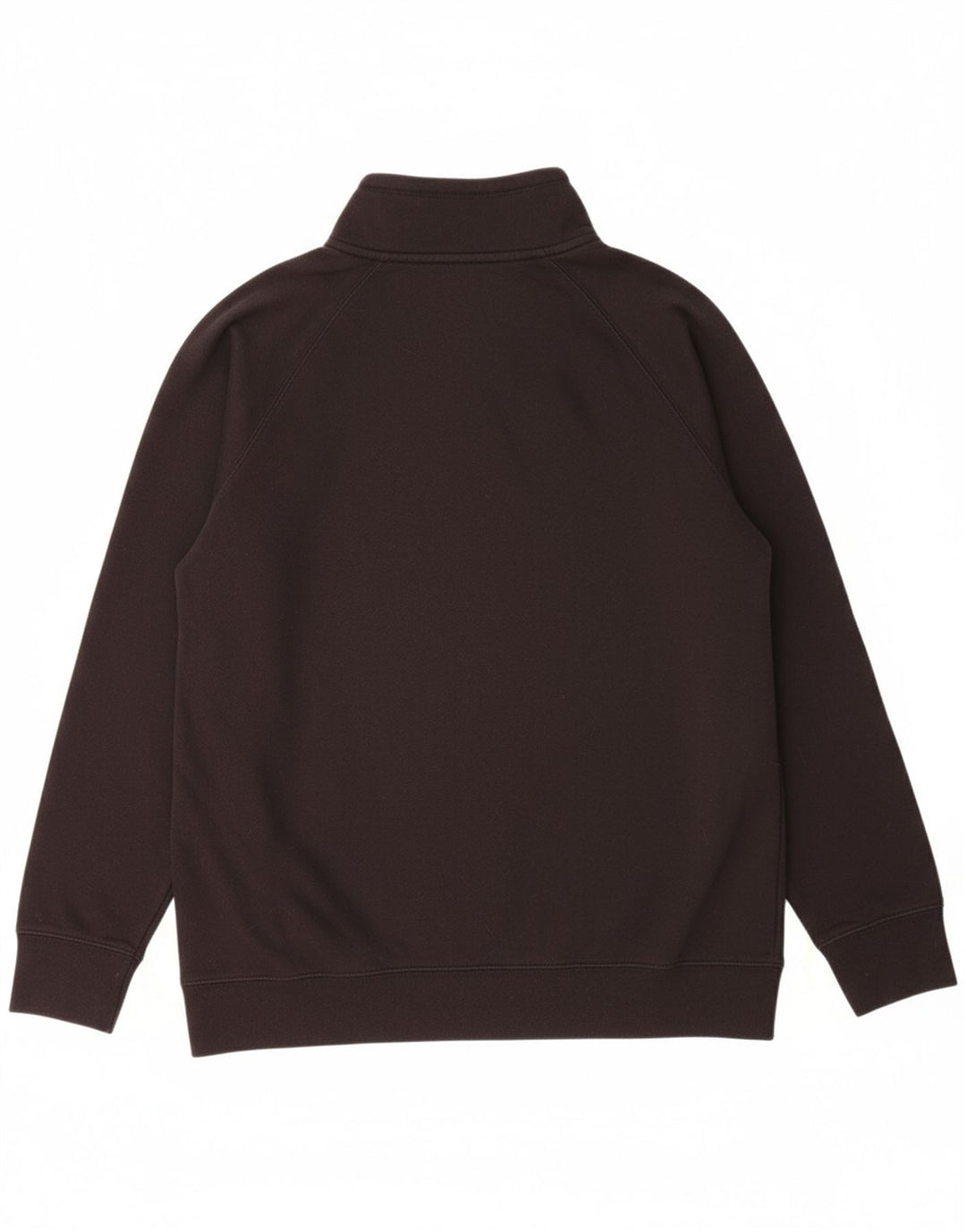 CHAMPION Suéter masculino com zíper e gola em algodão preto médio