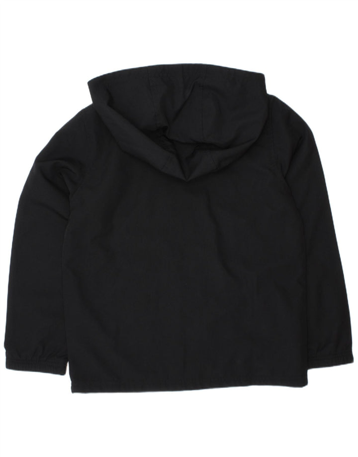 Jaqueta de chuva com capuz para meninos Under Armour 7-8 anos pequena preta