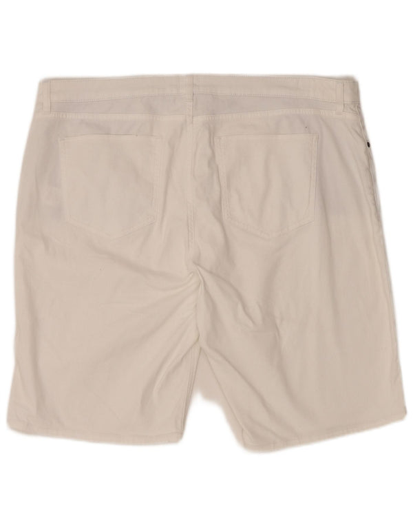 Shorts casuais femininos White Stuff UK 20 2XL W40 algodão