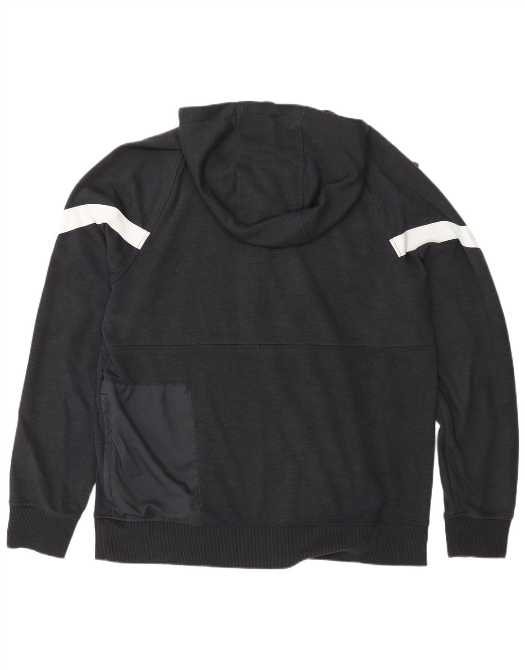 Suéter Nike masculino com capuz e zíper, grande, preto, colorido, poliéster