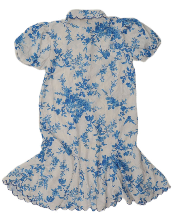 Vestido Lipsy Meninas Cintura Baixa 13-14 Anos Poliéster Floral Branco