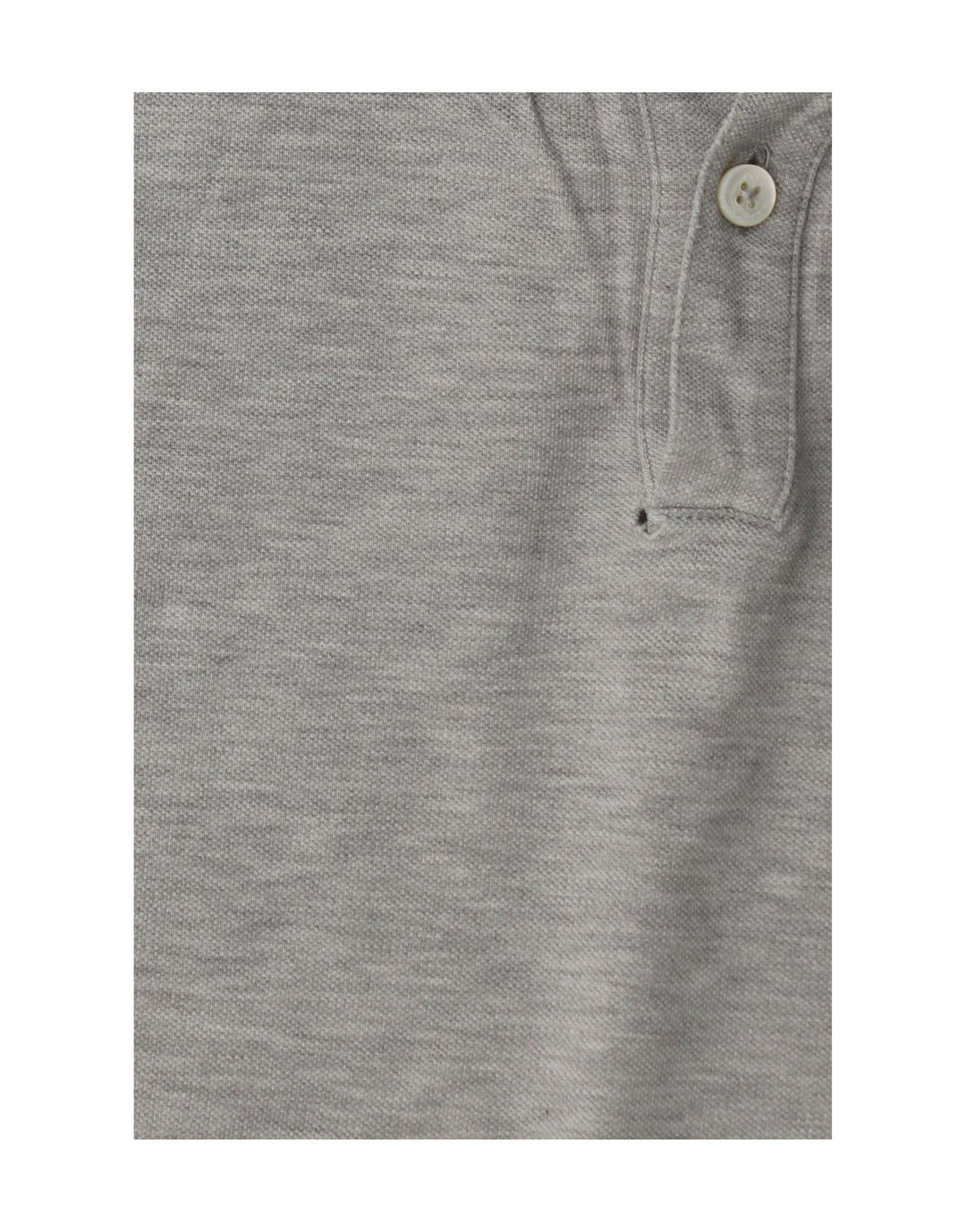 Camisa polo masculina de ajuste regular HUGO BOSS XL algodão cinza