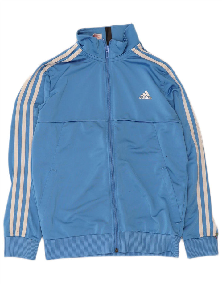 Jaqueta Adidas Menino Aeroready Top 12-13 Anos Azul Poliéster