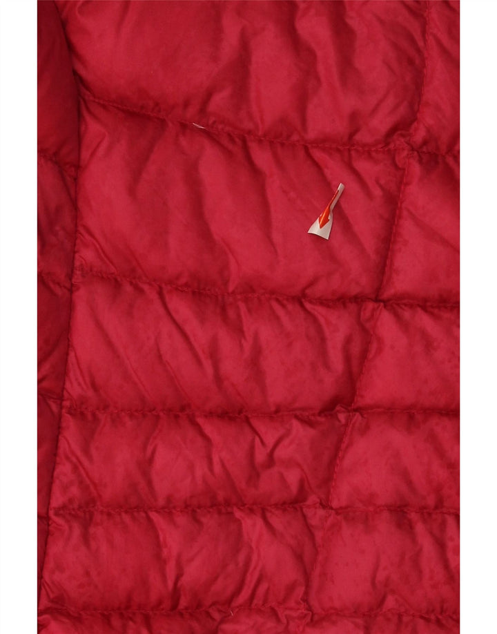 Jaqueta PUMA Feminina Acolchoada UK 10 Pequena Rosa Nylon