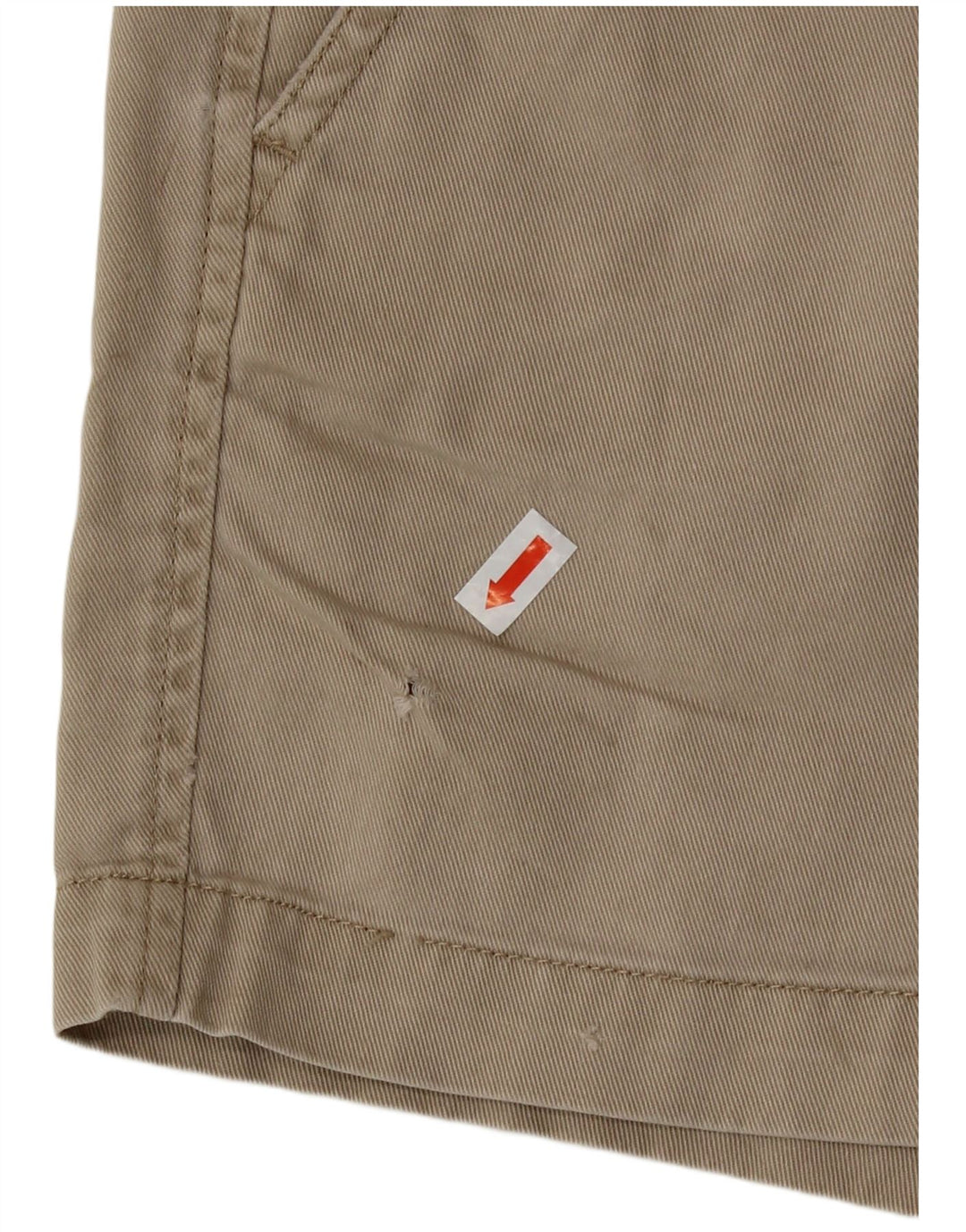 J. Crew Shorts Chino Feminino US 8 Médio W32 Bege