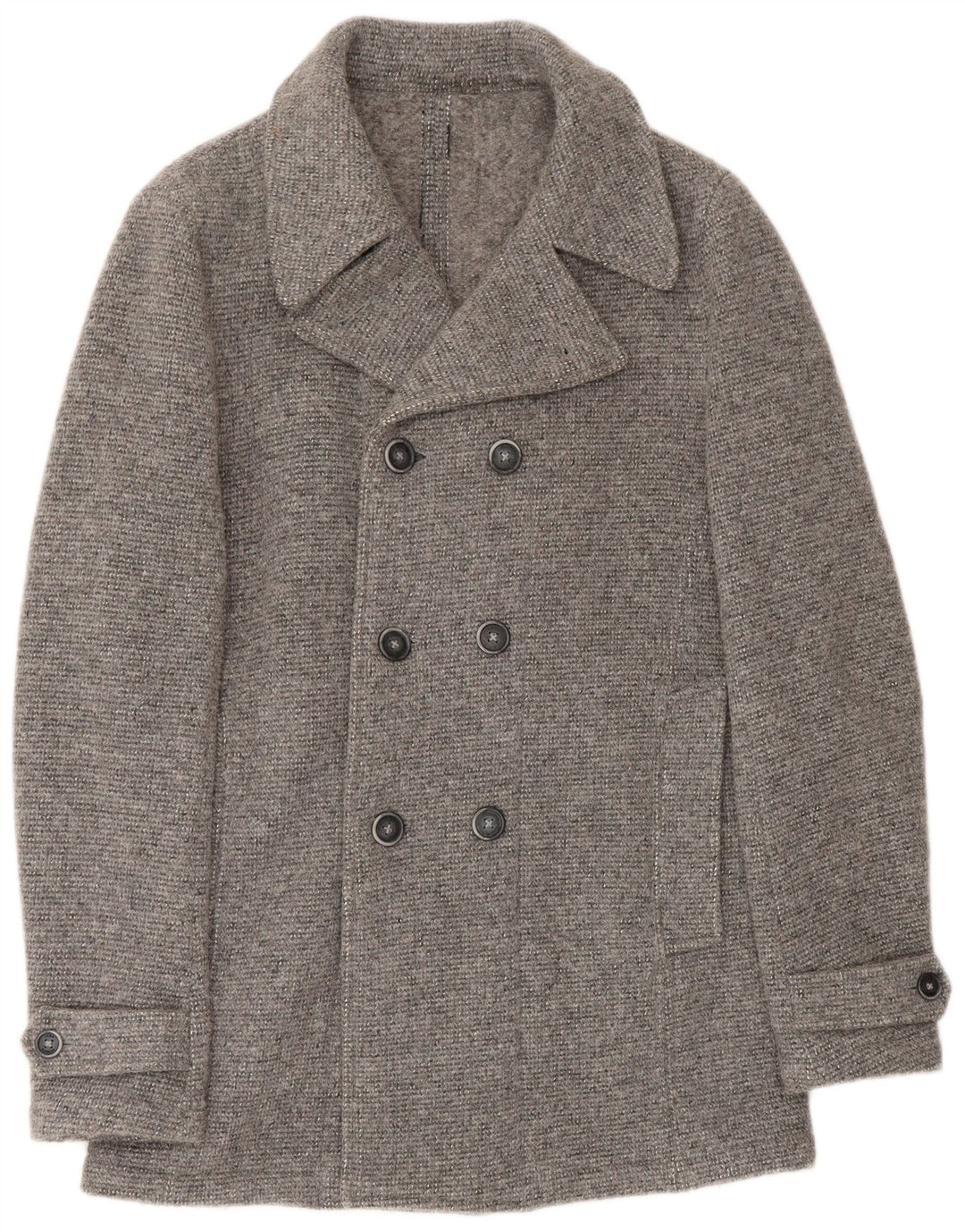 Casaco masculino John Barritt Knit Pea UK 36 pequeno cinza