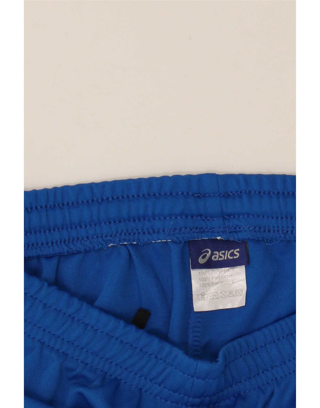 Shorts esportivos masculinos Asics 13-14 anos azul poliéster