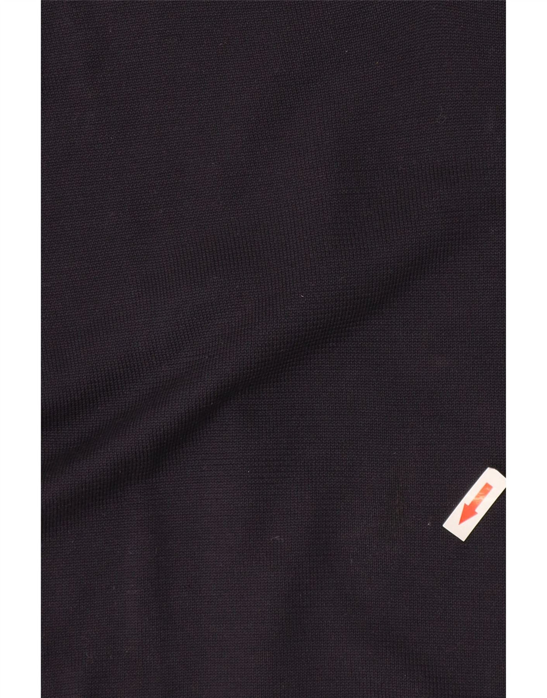 Suéter masculino Dkny com decote em V XL azul marinho seda