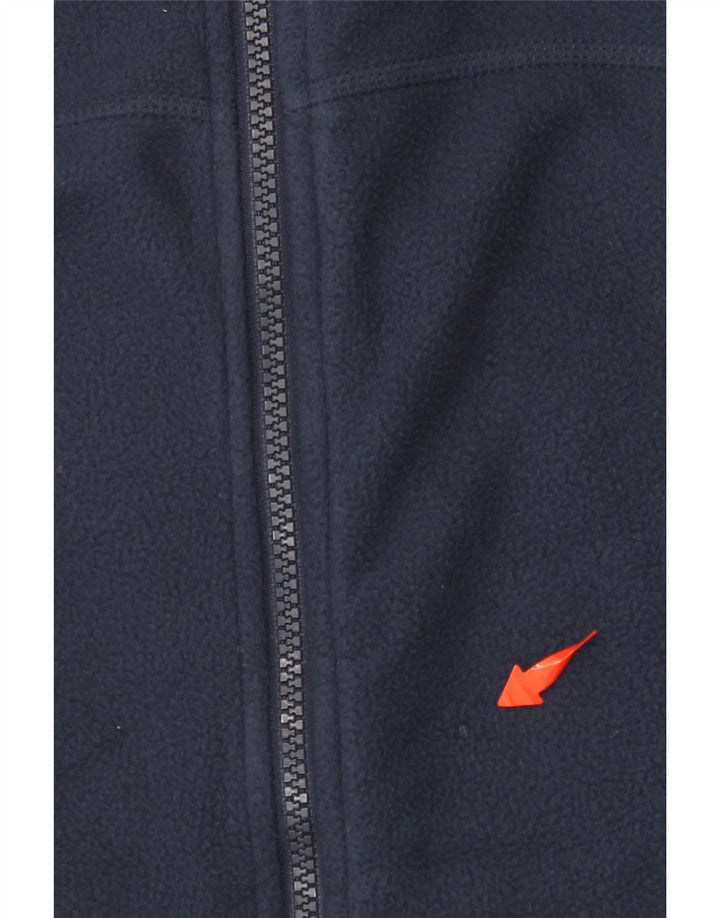 Jaqueta de lã masculina THE NORTH FACE UK 38 poliéster azul marinho médio