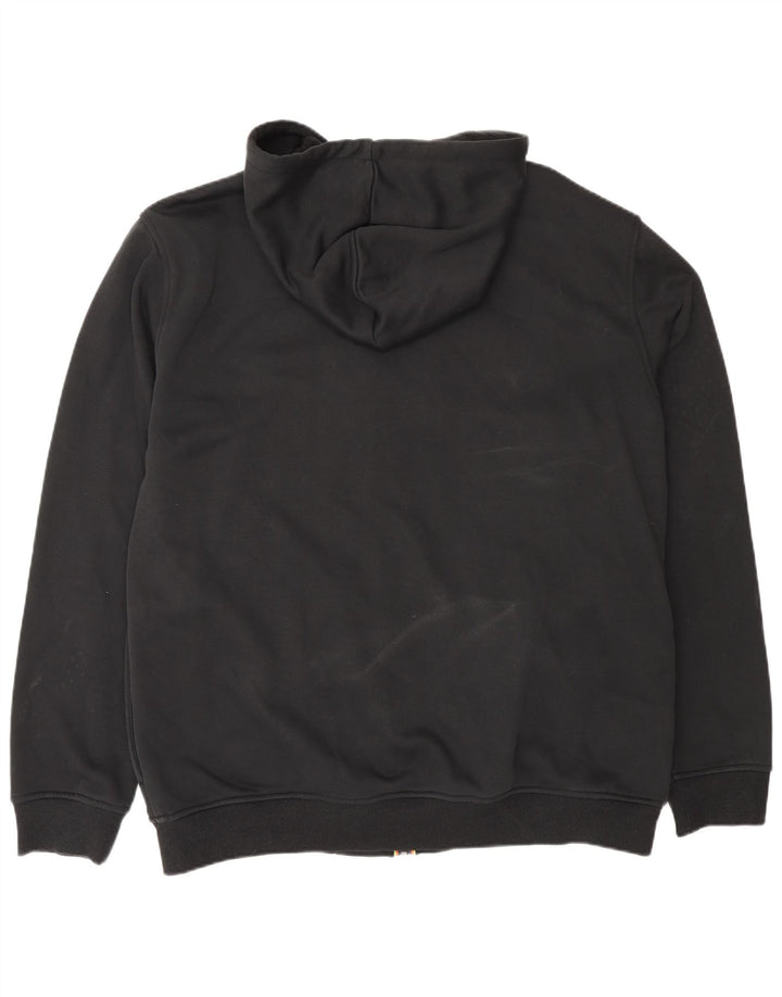 Suéter masculino com capuz e zíper K-Way 2XL poliéster preto