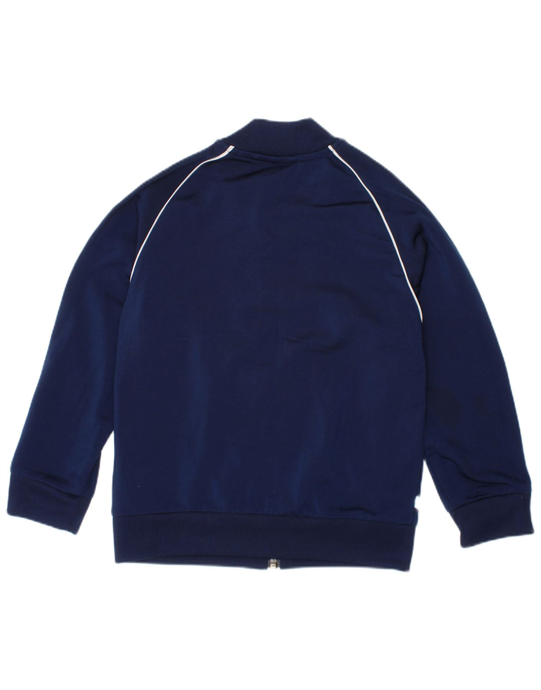 Casaco de treino Adidas Boys 4-5 anos azul marinho poliéster