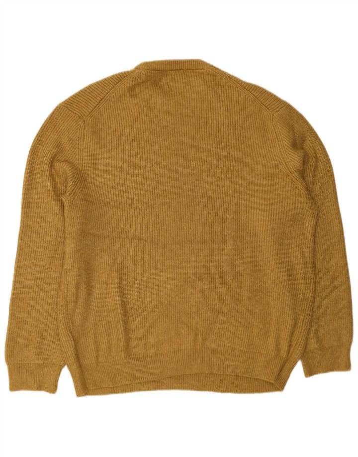 Suéter masculino MARKS & SPENCER com gola redonda 2XL poliamida verde