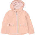 Jaqueta de chuva com capuz para meninas Michael Kors 3-4 anos poliéster rosa