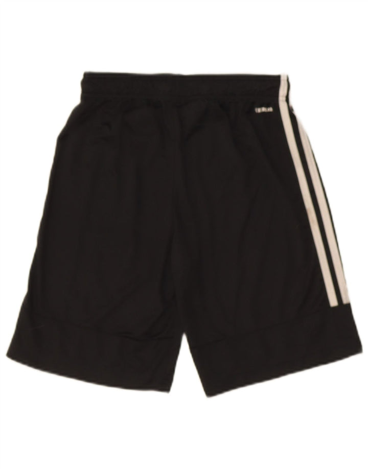 Shorts esportivos Adidas meninos 11-12 anos preto poliéster