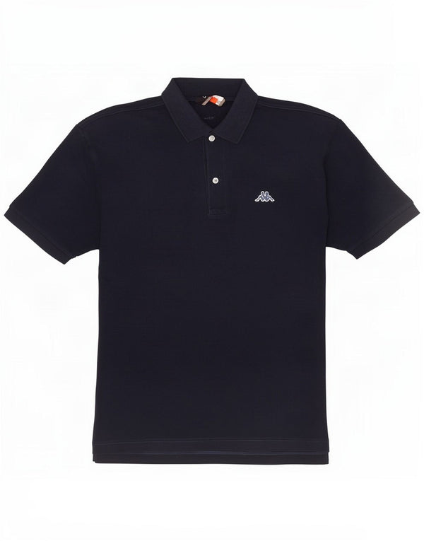 Camisa polo masculina Kappa grande azul marinho