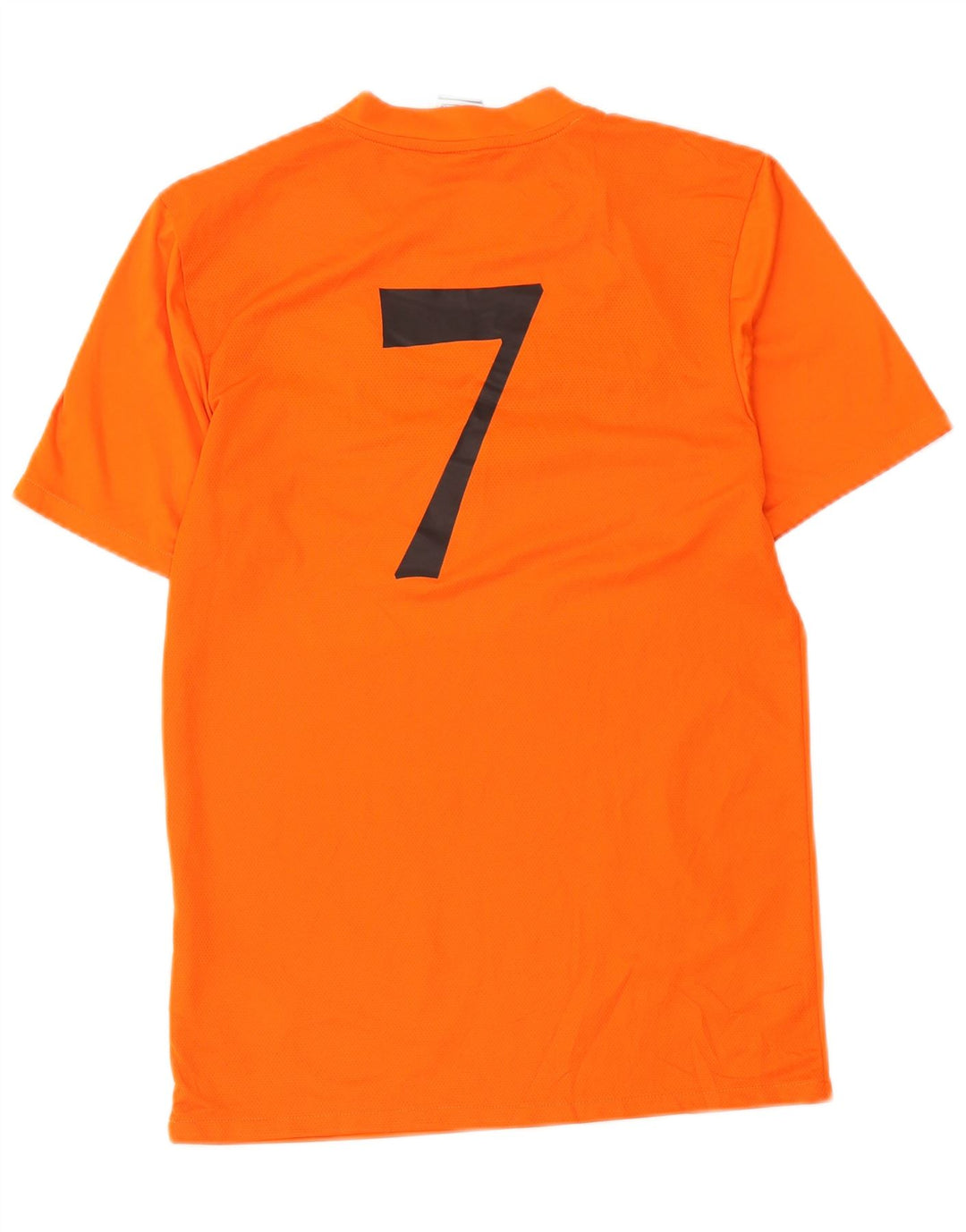 Camiseta Nike Masculina Dri Fit Graphic Top Pequeno Laranja Colourblock Poliéster