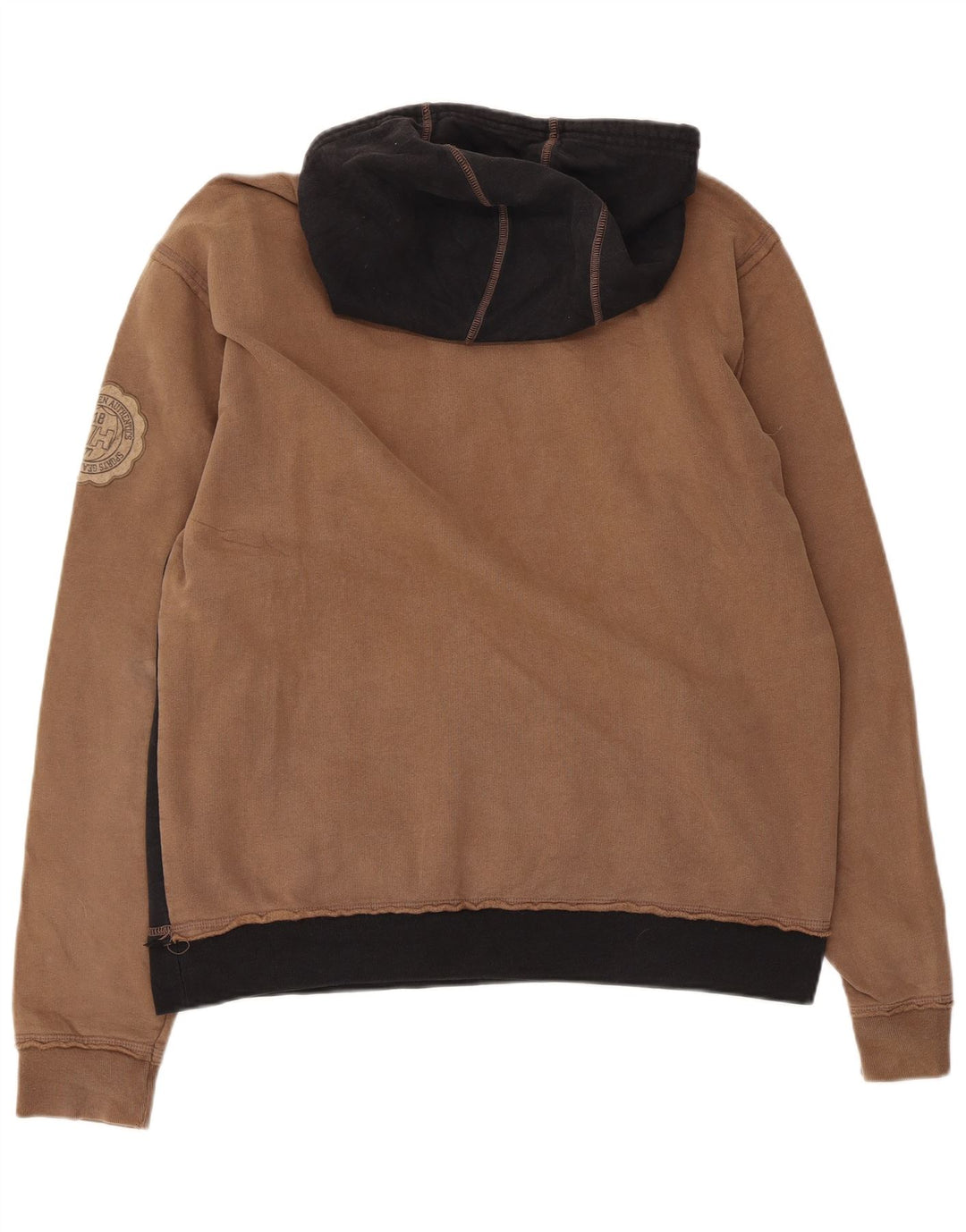 Helly Hansen moletom com capuz gráfico masculino grande algodão colorido preto