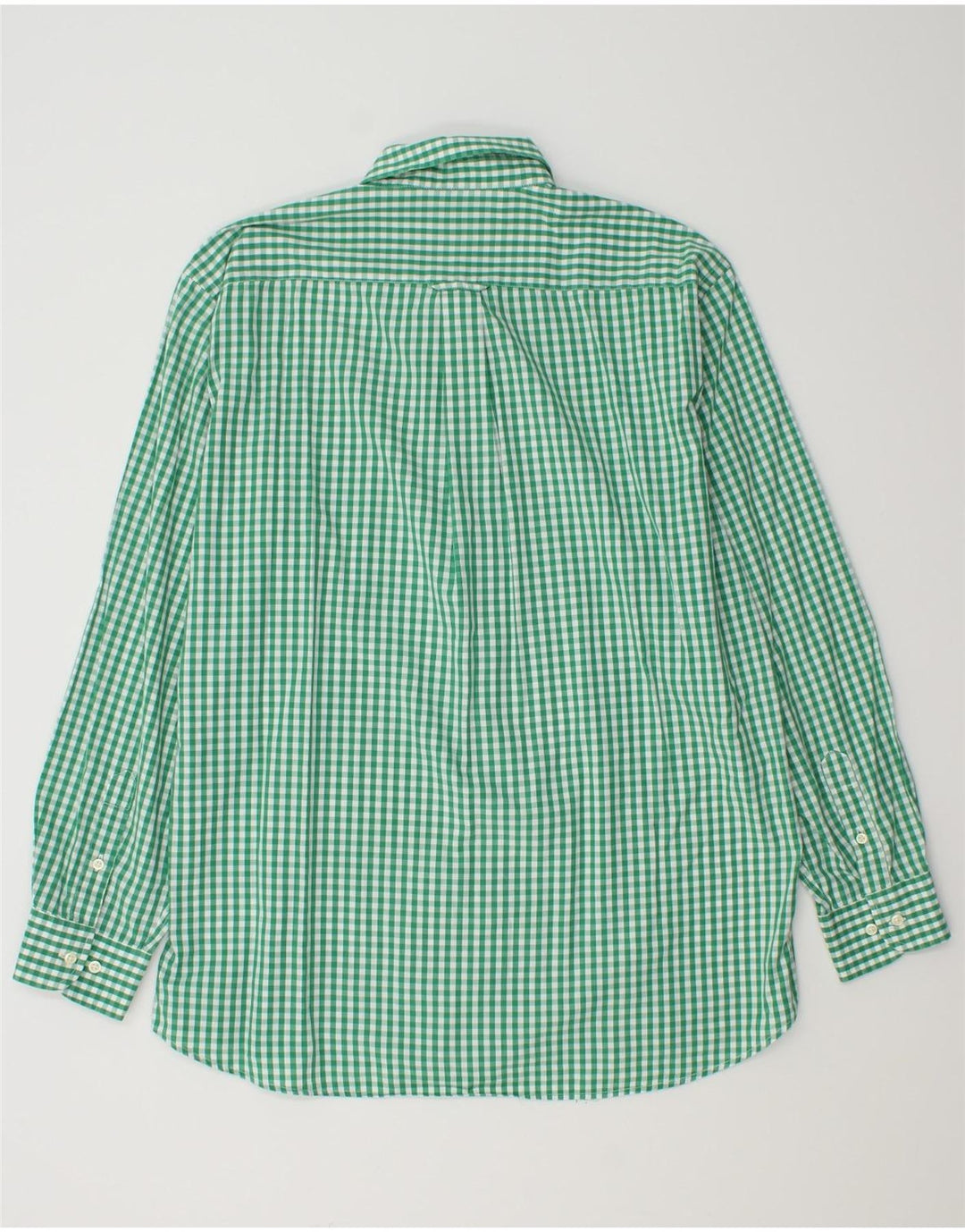 Camisa masculina Barbour grande verde guingão