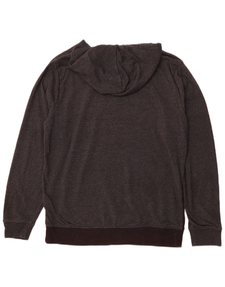 Moletom com capuz masculino LEVI'S grande cinza colorblock poliéster
