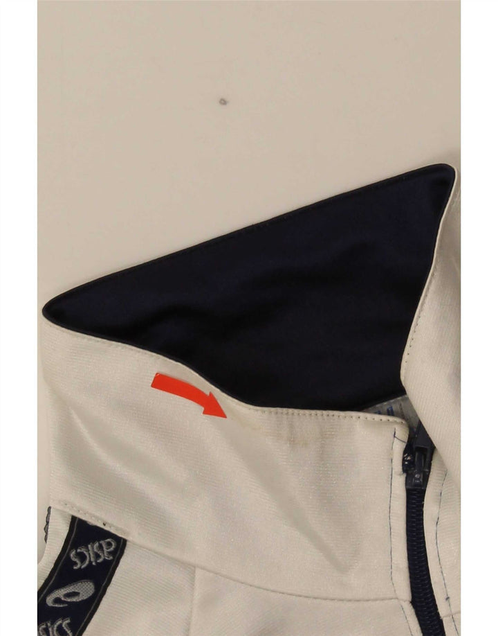 Asics Masculino Graphic Tracksuit Top Jacket IT 50 Médio Azul Marinho Colourblock