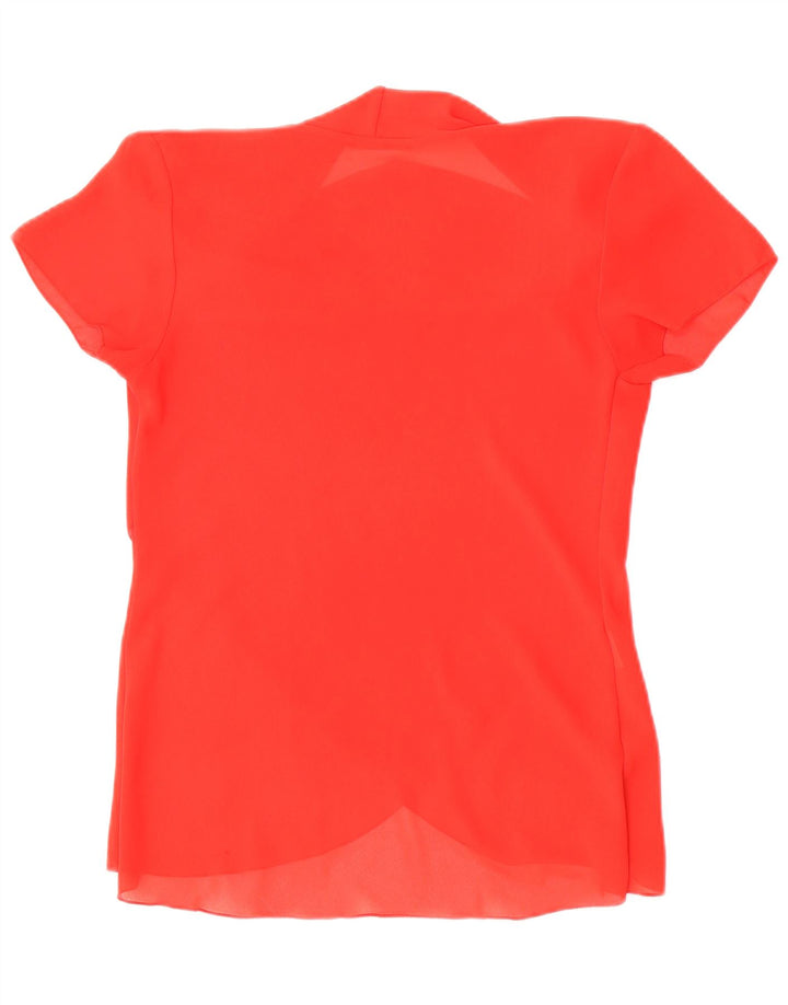 Blusa Feminina Libero Top UK 10 Pequeno Poliéster Vermelho