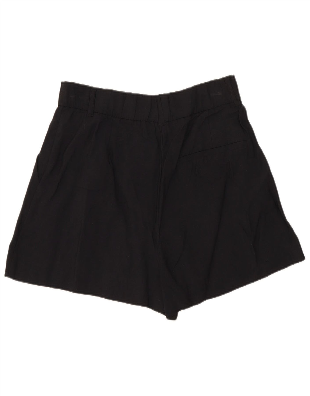 ZARA Shorts Chino Feminino Pegged Pequeno W26 Preto