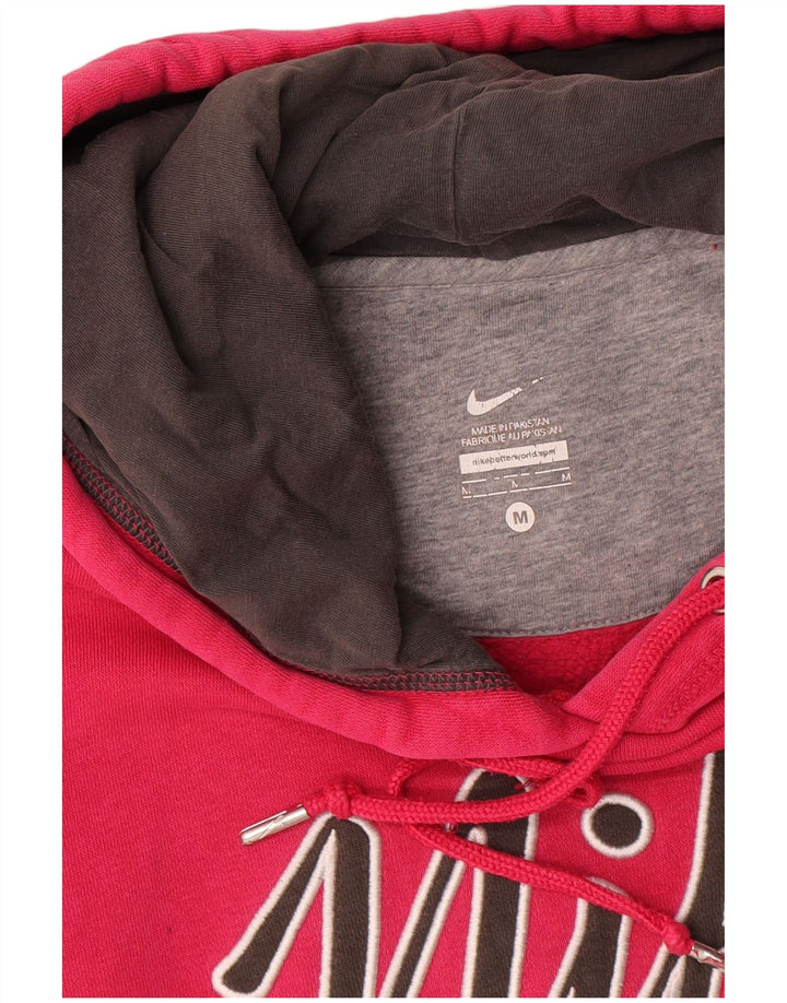 Nike Mens Graphic Hoodie Jumper Médio Algodão Vermelho
